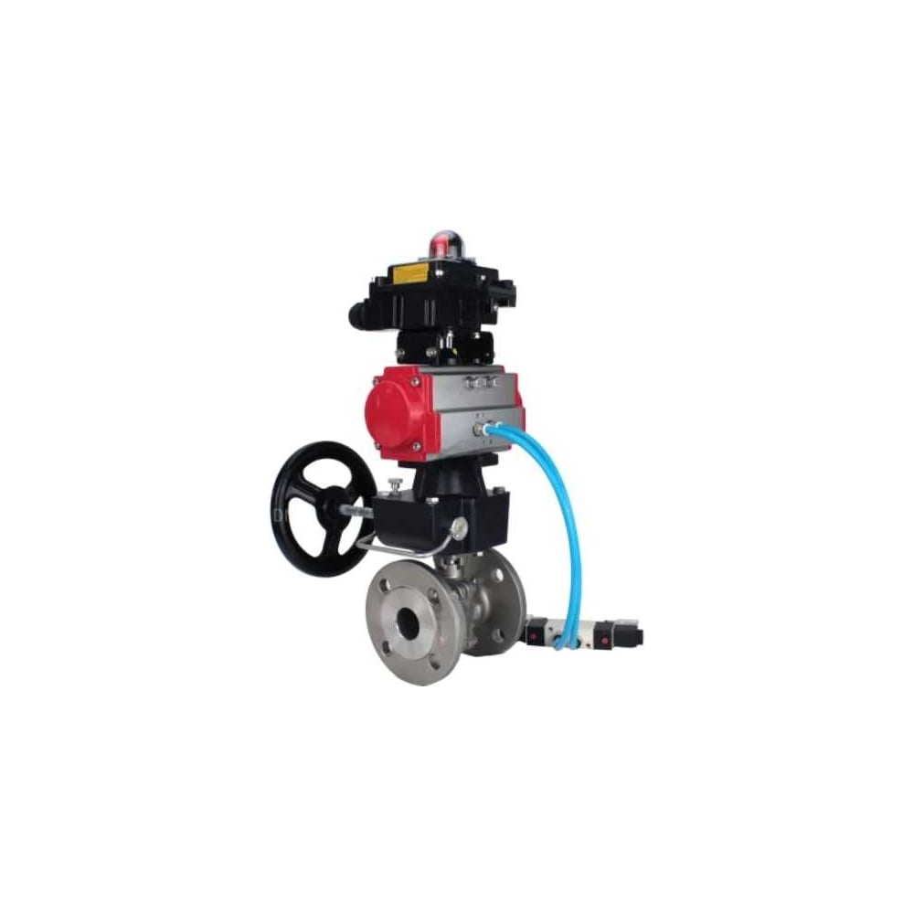 Изображение товара Кран шаровой DN.ru DN40 Ру16 фланцевый полнопроходной запорная арматура