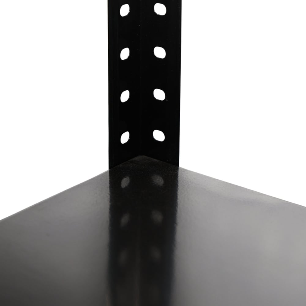 Изображение товара Стеллаж BoomHouse в1500х750х300 мм 4 полки, оцинкованная сталь, черный