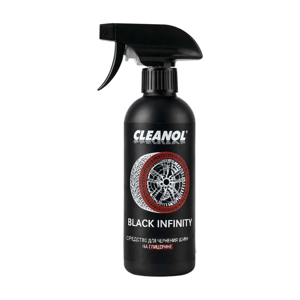 Изображение товара Средство для шин BLACK INFINITY CLEANOL 0. 500/0007 - чернение на силиконовой основе