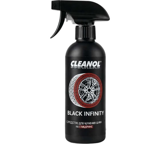 Изображение товара Средство для чернения шин на силиконе флакон 500 мл BLACK INFINITY CLEANOL 0.500/0007