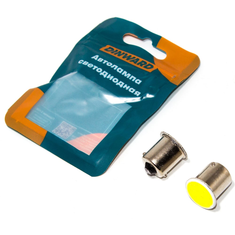 Изображение товара Лампа светодиодная DINWARD BA15s 12 В COB 12 Вт белая