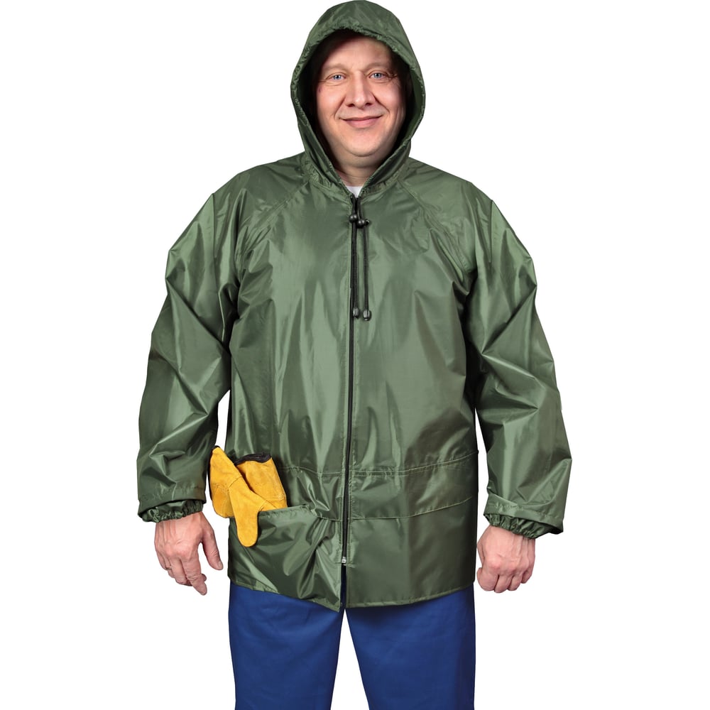 Изображение товара Куртка влагозащитная 820-56-58 зеленый рост 182-188 БЕРТА
