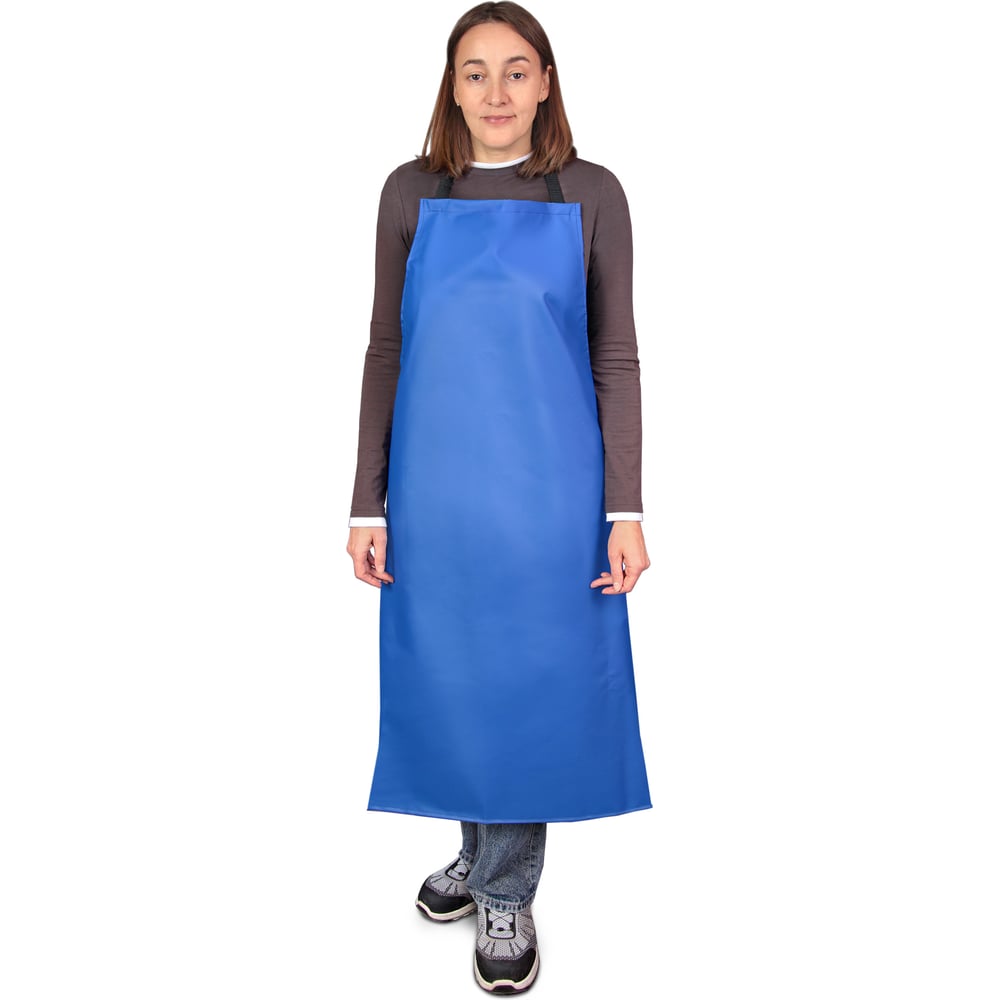 Изображение товара Фартук BERTA 919-58-62 Винилискожа синего цвета, рост 176-188