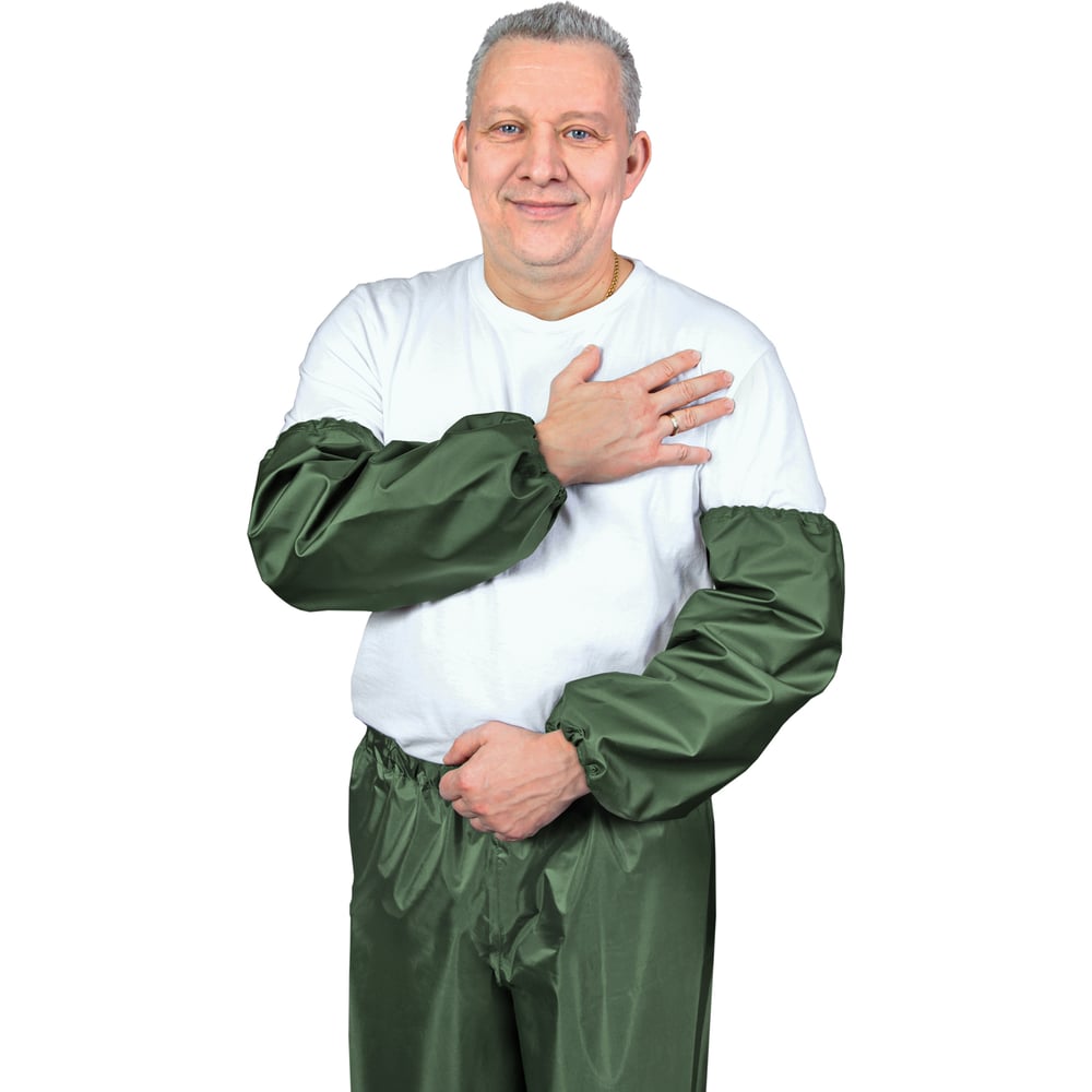 Изображение товара Нарукавники влагозащитные 918-92-124 хаки рост 146-188 БЕРТА