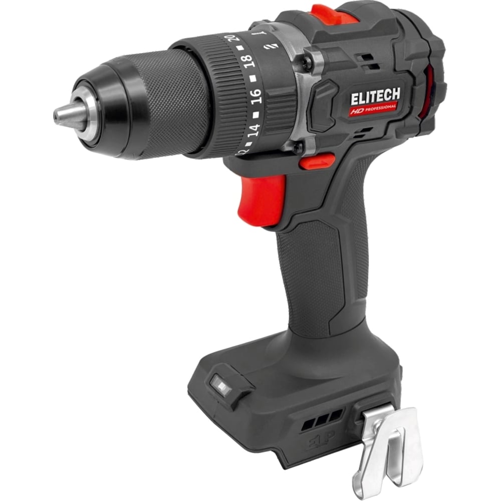 Изображение товара Дрель Elitech CD 20ISL2 20В Li-Ion удары/2 скорости