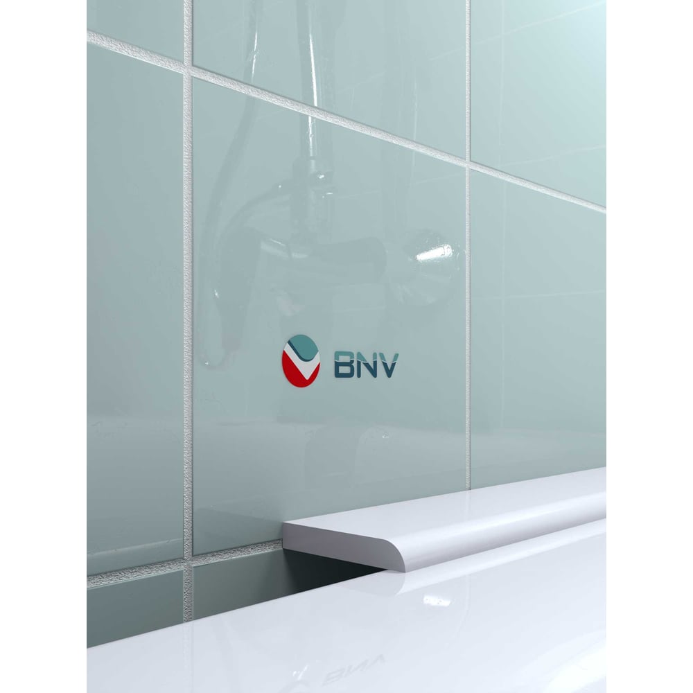 Изображение товара Бордюр плинтус акриловый BNV СВ36 750 белый глянец