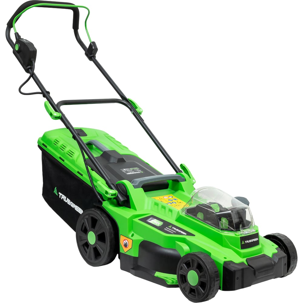 Аккумуляторная газонокосилка с АКБ и ЗУ TRUEGREEN TG8A110W