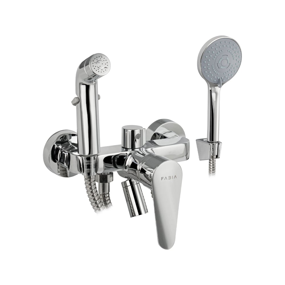 Изображение товара Смеситель FABIA FABIA 9605 Однорычажный с душевой лейкой и поворотным изливом