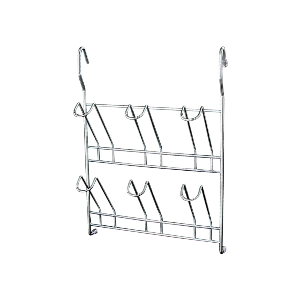 Изображение товара Сушилка для посуды Rosenberg на рейлинг RUS-285015 Zn хромированная настольная