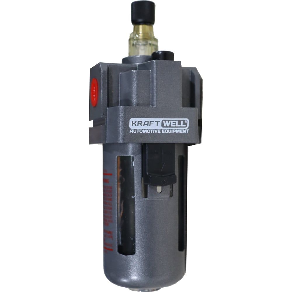Изображение товара Лубрикатор для пневмоинструмента KraftWell 1/4, до 16 бар, серия STD KRW-FRL14L