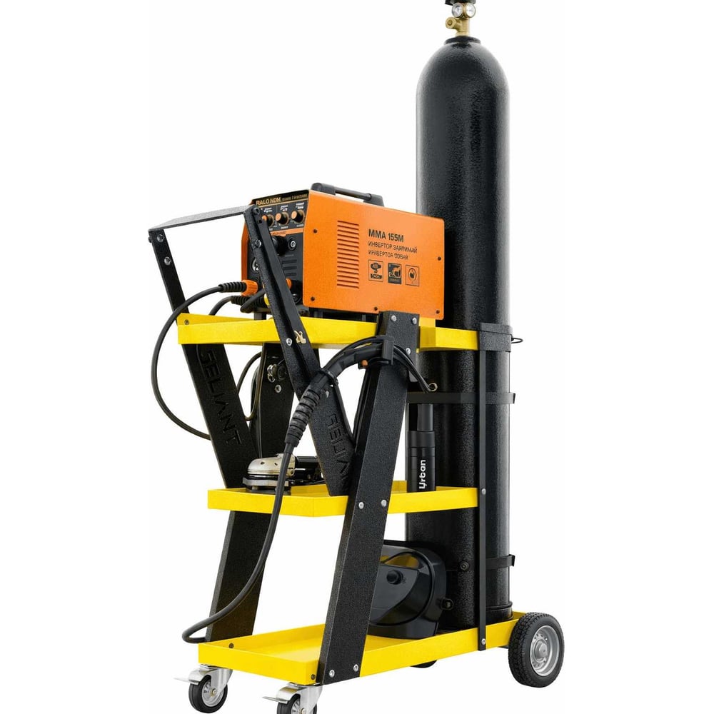 Изображение товара Тележка для сварочного аппарата Parallels Perfect Tools Parallels Welding Cart, трехъярусная для MIG/TIG/MMA/MAG 00051-1