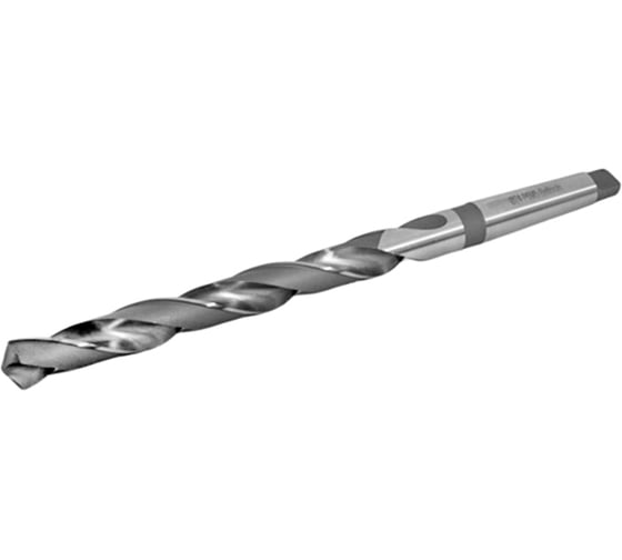 Изображение товара Сверло удлиненное Beltools 27х265х385 Р6М5 к/х КМ3, ГОСТ 2092-77 ri.161.2101