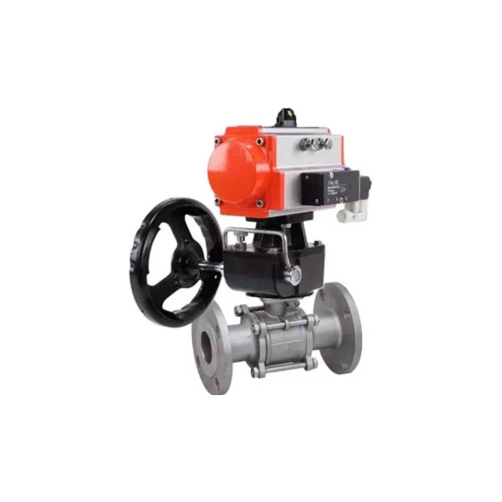 Изображение товара Кран шаровой DN.ru КШФПТ.304.180 Ду100 Ру16 Изображение товара Кран шаровой DN.ru КШФПТ.304.180 Ду100 Ру16