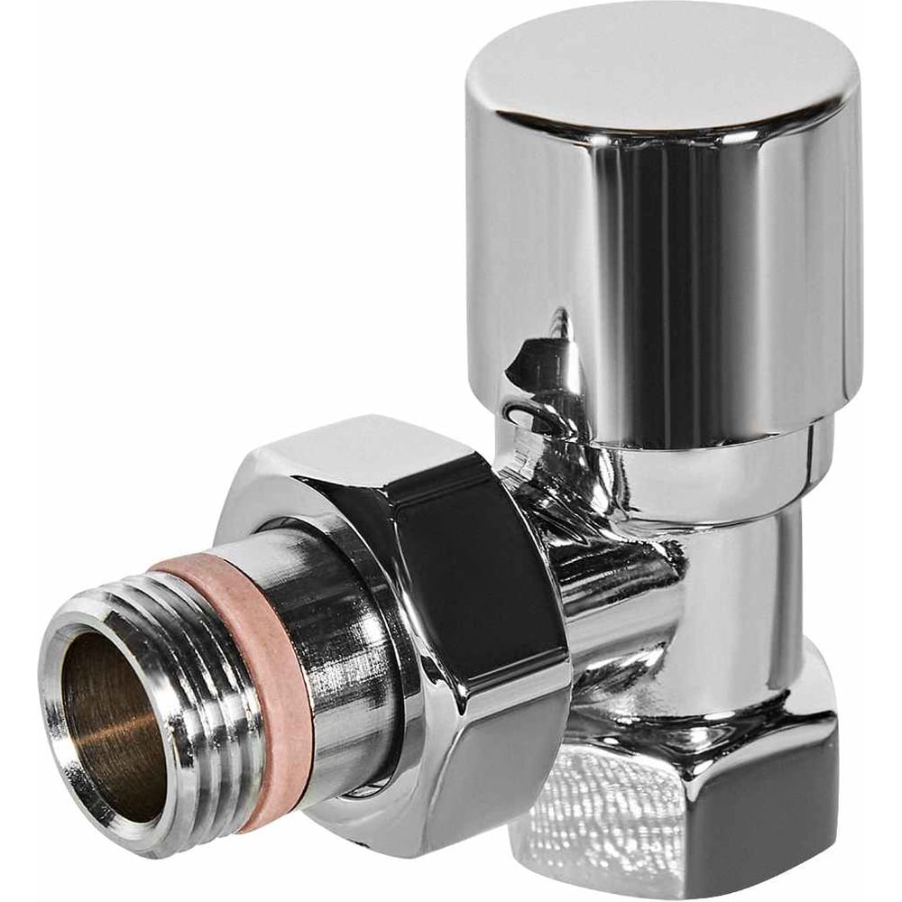 Изображение товара Клапан запорно-балансировочный Design хром, угловой STOUT SVLD-0002-000015C RG00943679C4HK