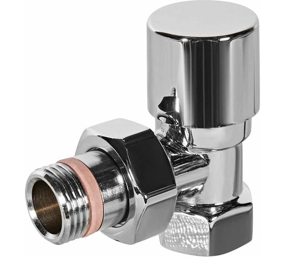 Изображение товара Клапан запорно-балансировочный Design хром, угловой STOUT SVLD-0002-000015C RG00943679C4HK