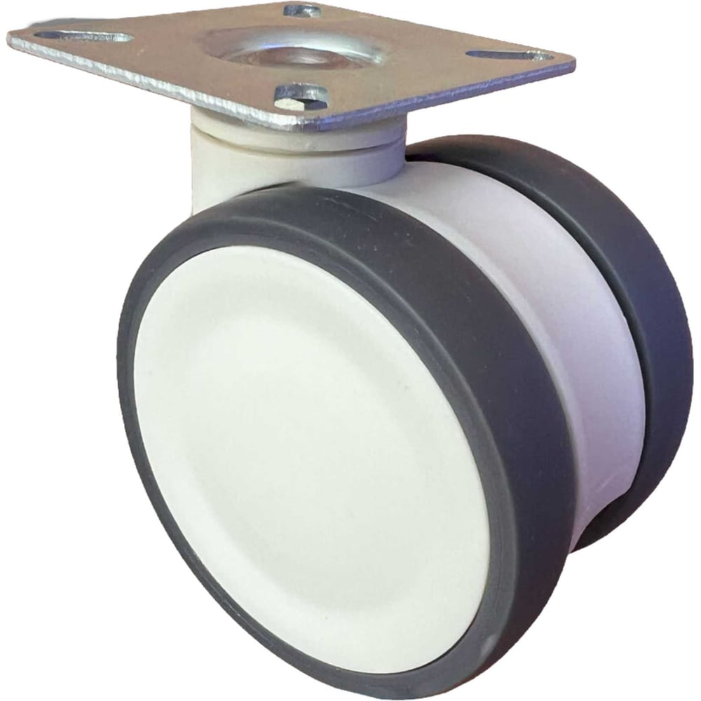 Изображение товара Колесо мебельное поворотное Rmeist R-meister IUL 075 PJP3 S60 75 мм, крепежная площадка 60мм*60 мм, 1 шт RM00000004ВИ