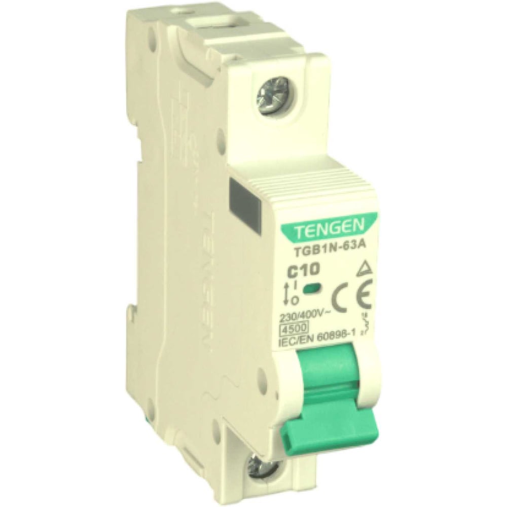 Изображение товара Модульный автоматический выключатель TENGEN TGB1N-63A-1PC10