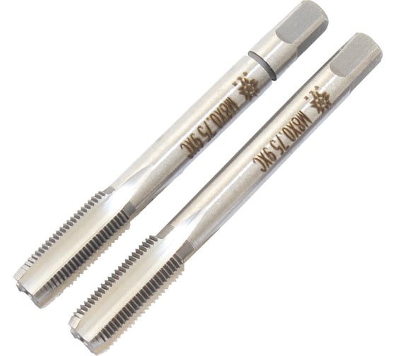 Изображение товара Метчик TLX М 8,0 х 0,75 9ХС ручной, к-т из 2-х шт. 75913