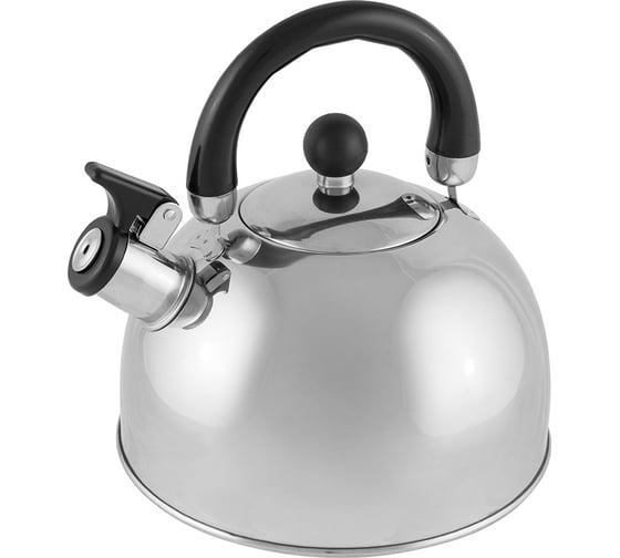 Изображение товара Чайник Mallony DJA-3023 из нержавеющей стали 3 литра со свистком капсульное дно 900055