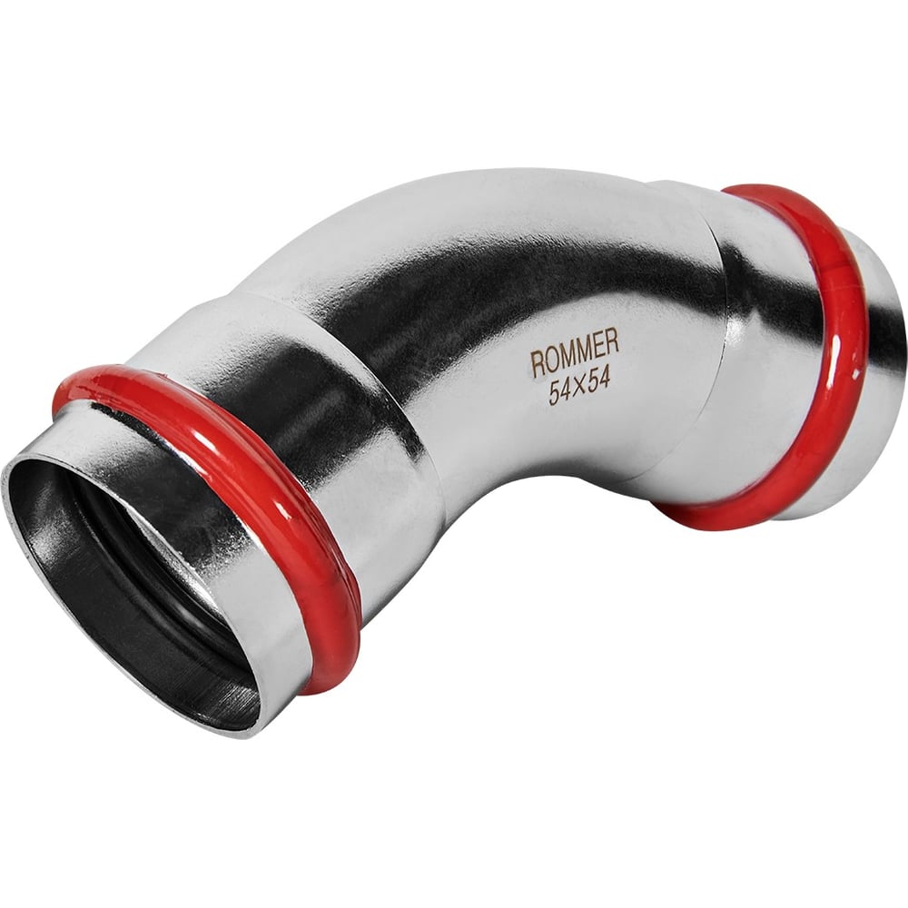 Изображение товара Угольник ROMMER RSS-1005-000054 45° ВПр-ВПр, 54, из нержавеющей стали, прессовой PEE9H4CCV7HF5N