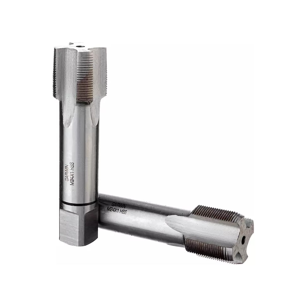 Изображение товара Метчики ручные GARWIN Mf24x1.0, DIN 2181, HSS, 6H, комплект из 2 штук GM-TF240100