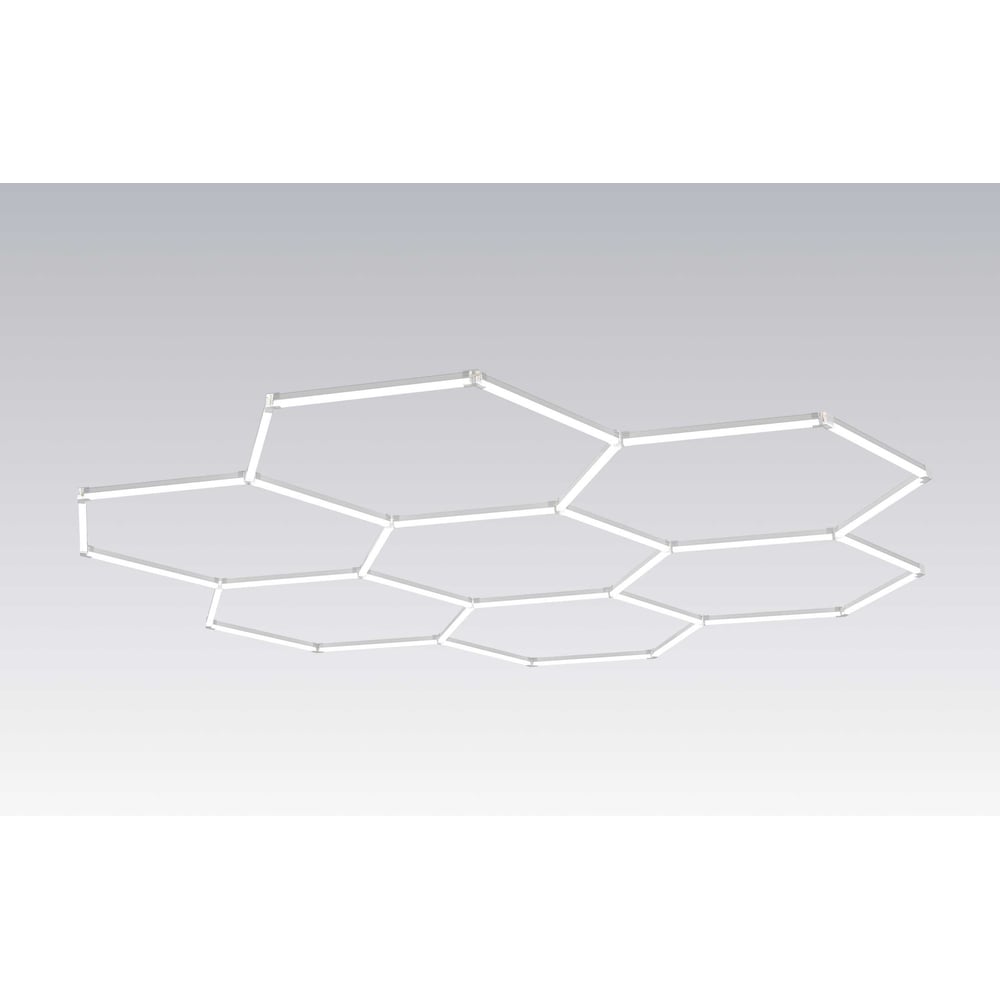 Изображение товара Модульная система освещения Apeyron СОТЫ 230В, 360Вт, IP22, 39600лм, 6500К, 3098х3042мм / 30-27 Изображение товара Модульная система освещения Apeyron СОТЫ 230В, 360Вт, IP22, 39600лм, 6500К, 3098х3042мм / 30-27