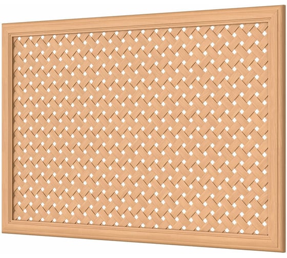 Изображение товара Экран для радиаторов Cosca Decor бук массив, 600x900 мм СПБ004448