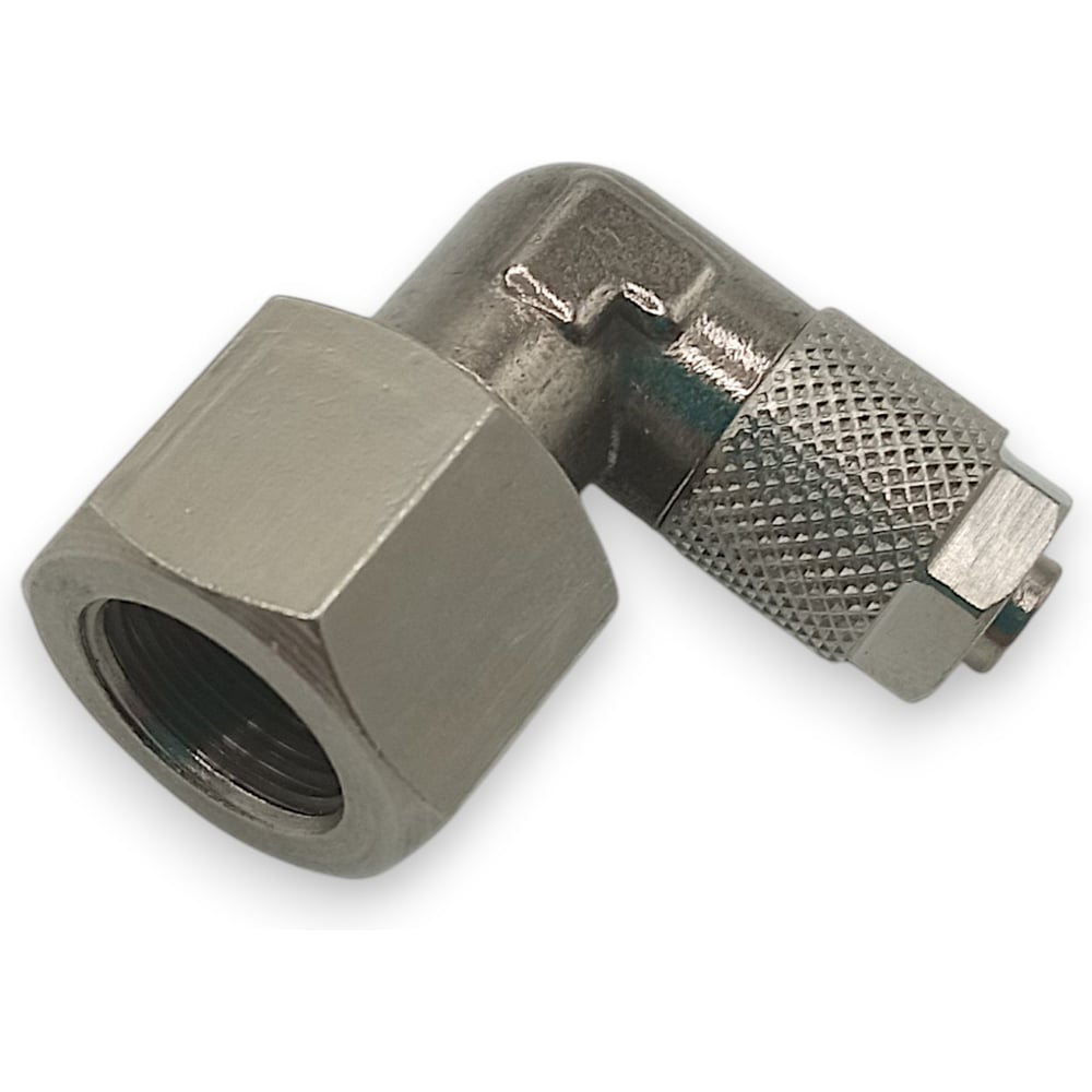 Изображение товара Фитинг Контактная Механика угловой 1/8F-6 мм KMBLF06-G01