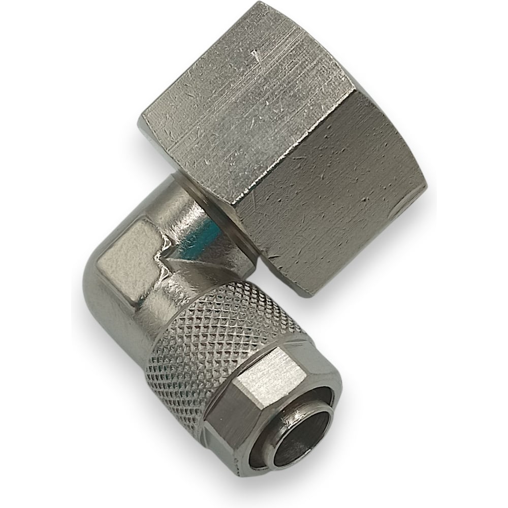 Изображение товара Фитинг Контактная Механика KMBLF10-G04 никелированная латунь 1/2F-10 мм