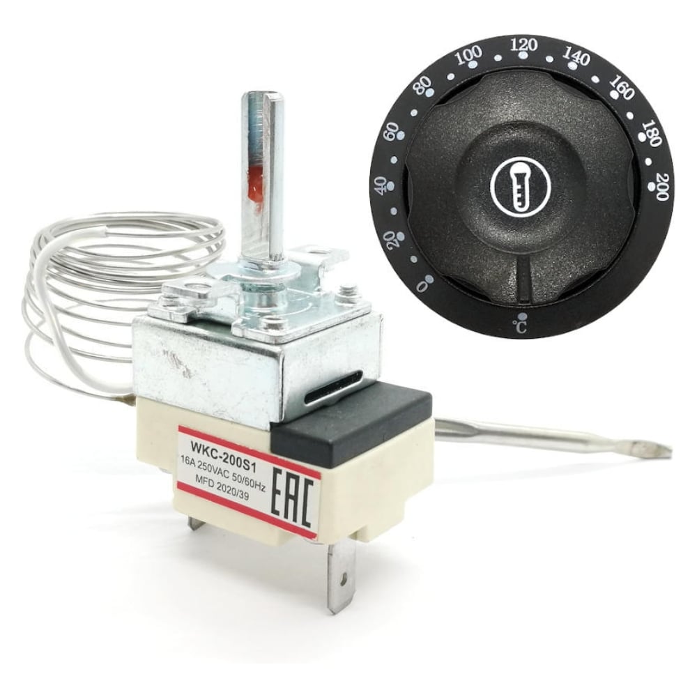 Изображение товара Капиллярный термостат KRAFTAIR WKC-200S1 с рукояткой