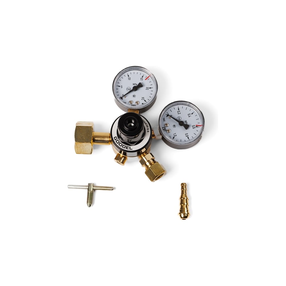 Изображение товара Редуктор GOODEL UR-6-6AL Расходомеры (стрелочные) 200 бар