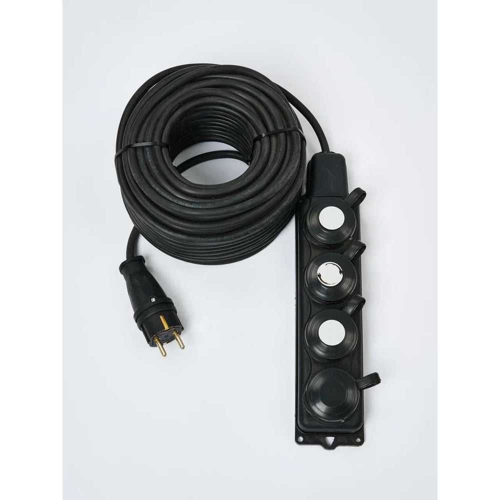 Изображение товара Удлинитель TORЭЛЕКТРО ВОЛЬТПРОМ КГ 2х1.5 5 м IP44