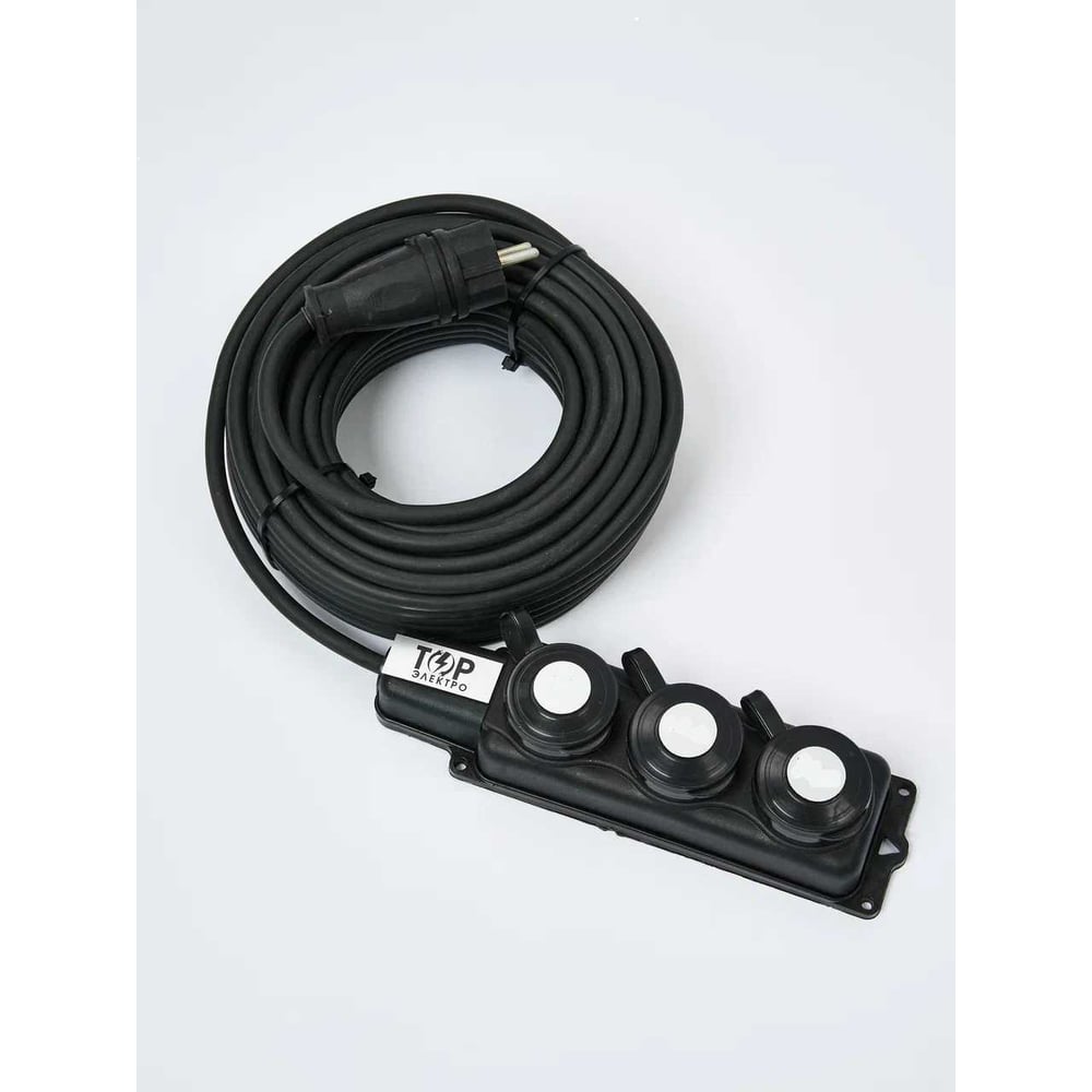 Изображение товара Удлинитель ТорЭлектро КГ 2х2.5 ВОЛЬТПРОМ 3 м IP44