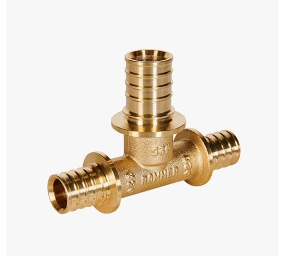 Изображение товара Тройник переходной ROMMER 25x25x20 мм для труб из сшитого полиэтилена аксиальный RFA-0014-252520 RG009366LR8EH9