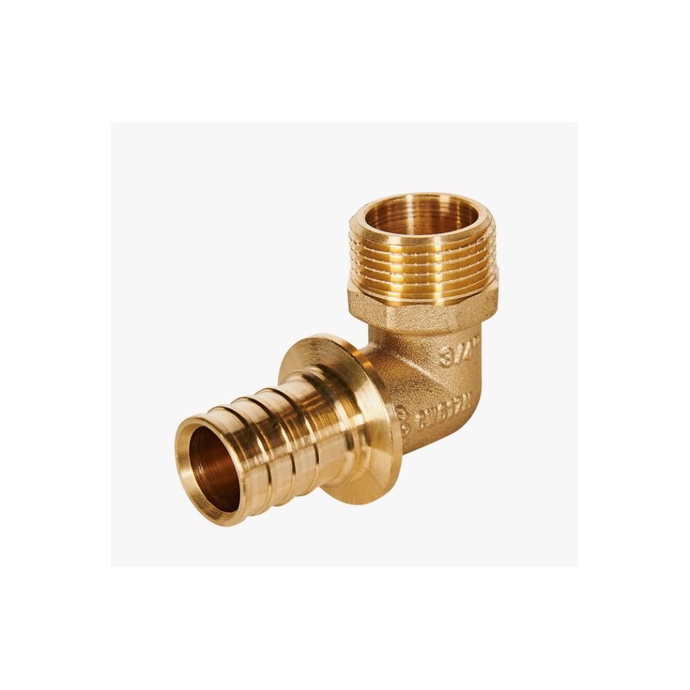 Изображение товара Угольник-переходник ROMMER с наружной резьбой 25xG3/4 для труб из сшитого полиэтилена аксиальный RFA-0005-002534 RG009366KDQOGI