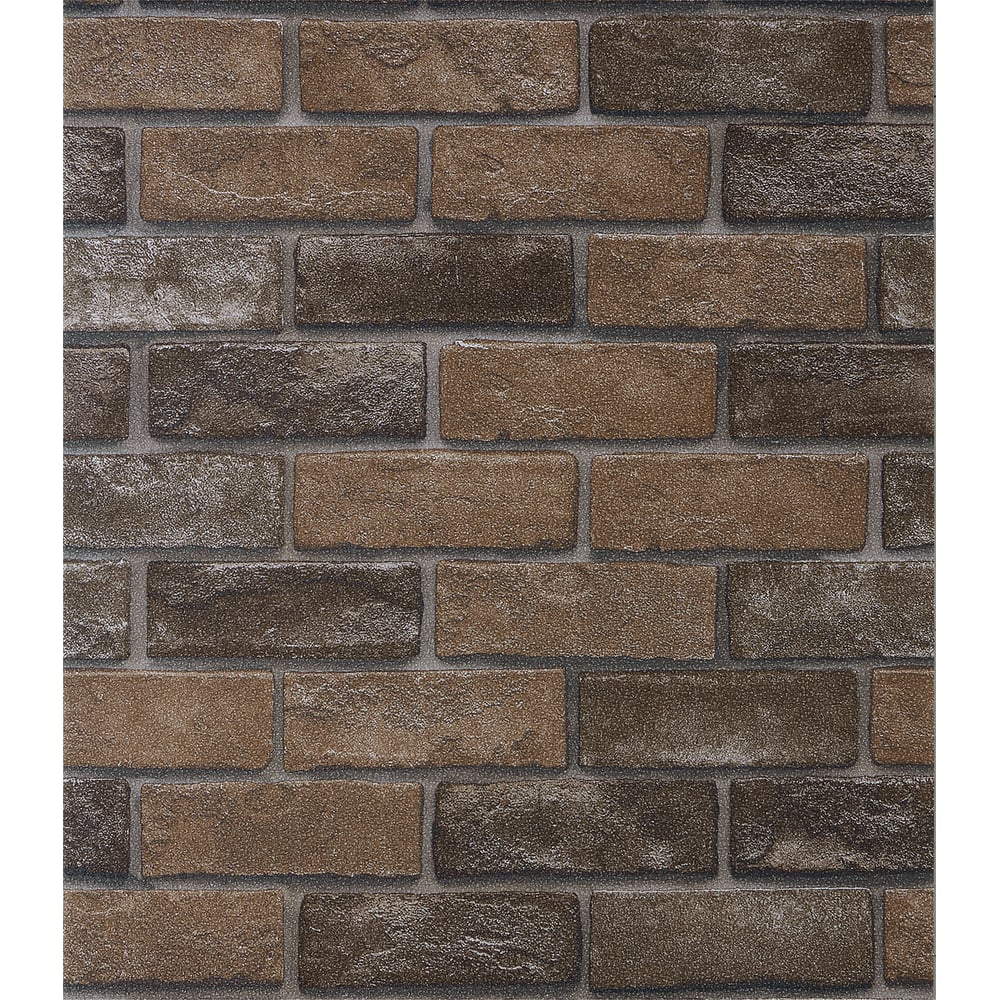 Комплект самоклеящихся термоизоляционных панелей LAKO DECOR, 10 шт., 50x50 см, толщина 2,5 мм, Кирпичная кладка 27 LKD-08-004-KO