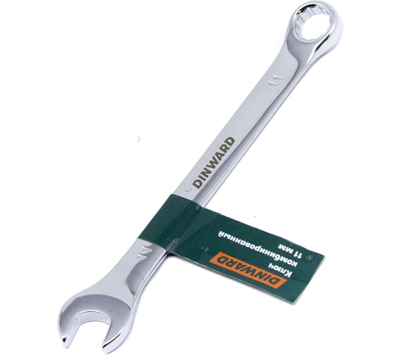 Изображение товара Ключ комбинированный DINWARD 11 мм, CrV, эллиптическая форма 746058v
