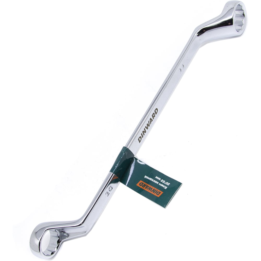 Изображение товара Ключ накидной DINWARD 20х22 мм, CrV, эллиптическая форма 746100v