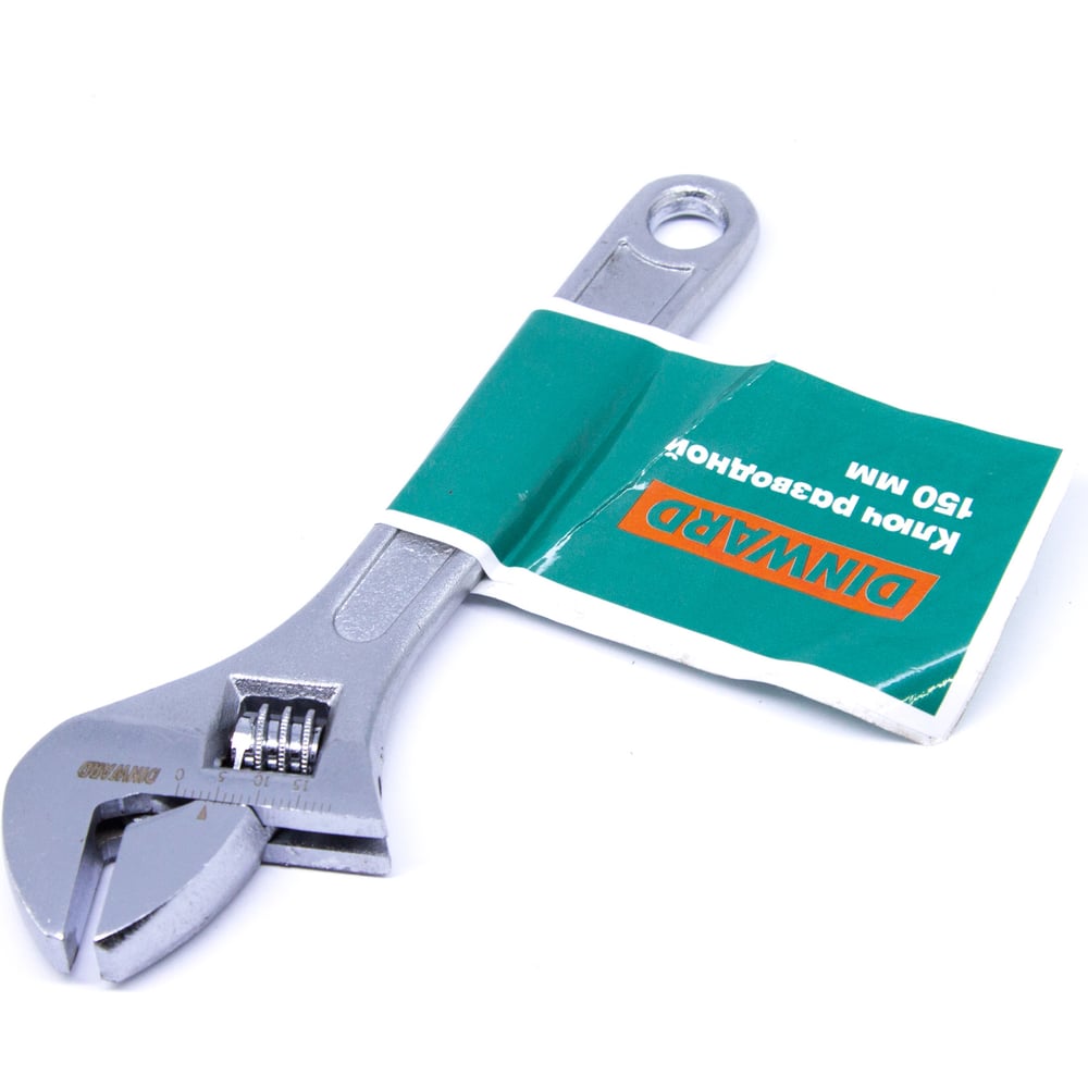 Изображение товара Ремонтный инструмент DINWARD 746104v 150 мм - разводной ключ из стали