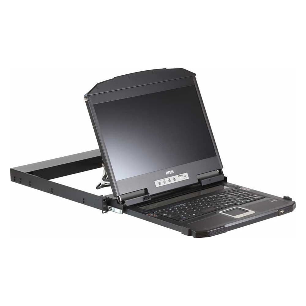Изображение товара Консоль KVM ATEN электрон., 19, VGA/DVI/HDMI+KBD+MOUSE+SPEAKER USB, с KVM-шнуром USB 1.8м, LCD экран 18.5, лат/рус клав., (выход на CL3800NW-ATA-RG Изображение товара Консоль KVM ATEN электрон., 19, VGA/DVI/HDMI+KBD+MOUSE+SPEAKER USB, с KVM-шнуром USB 1.8м, LCD экран 18.5, лат/рус клав., (выход на CL3800NW-ATA-RG