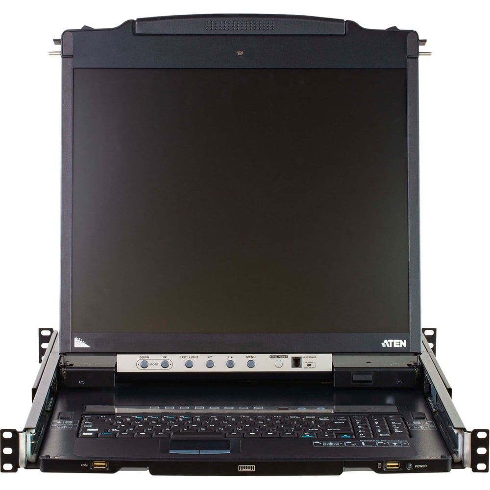 Изображение товара Консоль KVM ATEN KVM, 2 user консоль LCD 19 = 8 cpu PS2/USB+VGA, с KVM-шнурами USB/PS2 2х1.8м., 1280x1024, 1U 19, исп.спец.шнуры, OS CL5808N-ATA-RG Изображение товара Консоль KVM ATEN KVM, 2 user консоль LCD 19 = 8 cpu PS2/USB+VGA, с KVM-шнурами USB/PS2 2х1.8м., 1280x1024, 1U 19, исп.спец.шнуры, OS CL5808N-ATA-RG