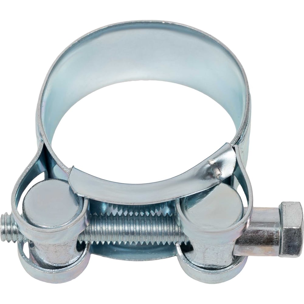 Изображение товара Хомут силовой шарнирный D32-35мм, оцинкованная сталь, 10 шт. Gigant 1239620