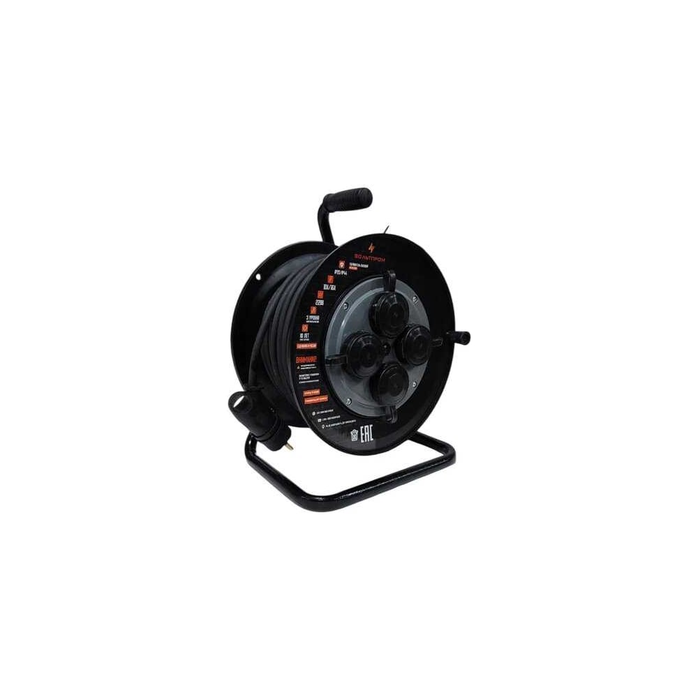 Изображение товара Удлинитель силовой ТОРЭЛЕКТРО ВОЛЬТПРОМ КГ 2х1.5, 20 м, IP44