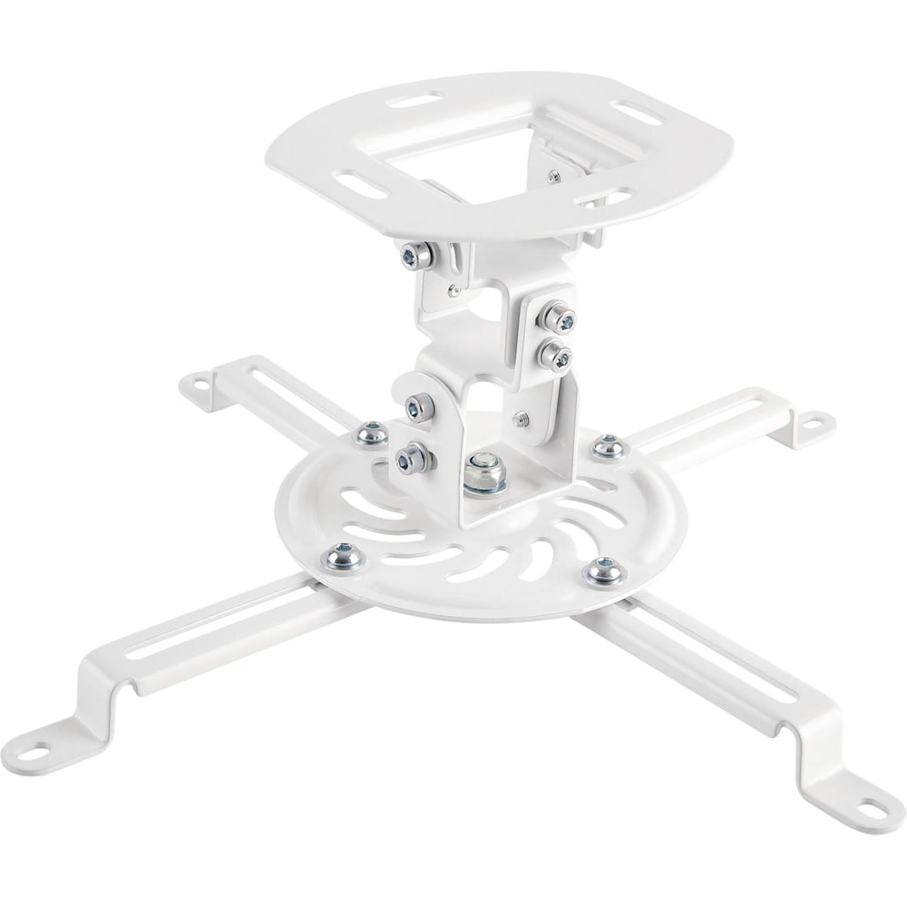 Изображение товара Кронштейн для проектора Cactus CS-VM-PREC01-WT белый потолочный поворот и наклон