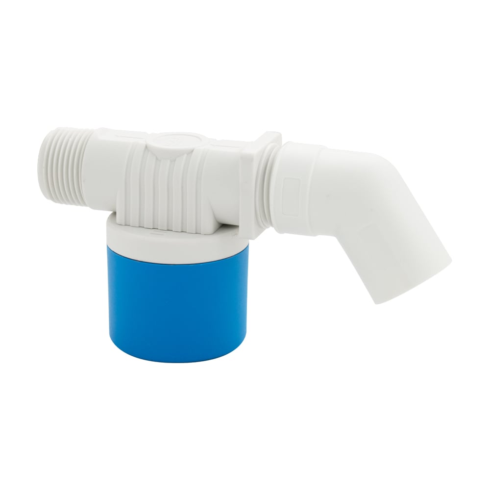 Изображение товара Поплавок - клапан для бачка и ёмкостей Санакс 1", из высокопрочного АБС пластика, боковое подключение 00-66