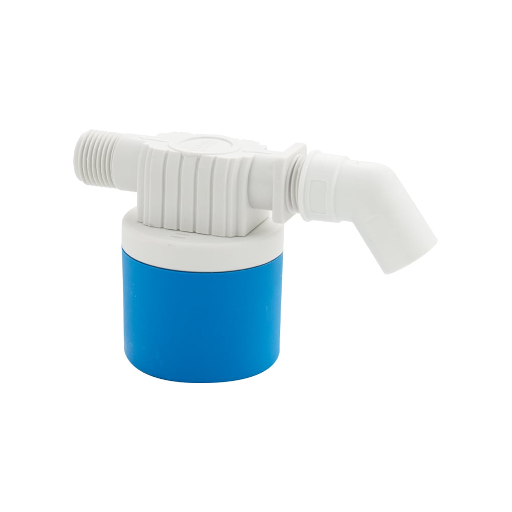 Изображение товара Поплавок - клапан для бачка и ёмкостей Санакс 1/2", из высокопрочного АБС пластика, серия МАК, боковое подключение 00-44