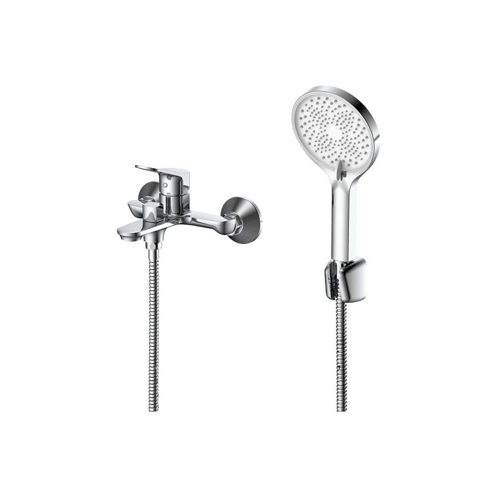 Изображение товара Смеситель для ванны с душем DQ DQ Leipzig короткий излив, хром DA1763201