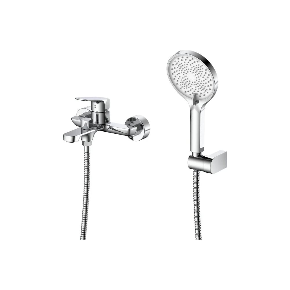 Изображение товара Смеситель для ванны с душем DQ DQ Frankfurt короткий излив, хром DA1733201