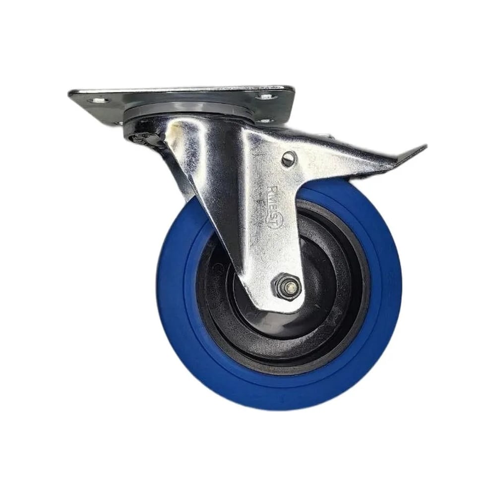 Изображение товара Колесо промышленное Rmeist IMS 125 PJP1 S62 blue с опорой