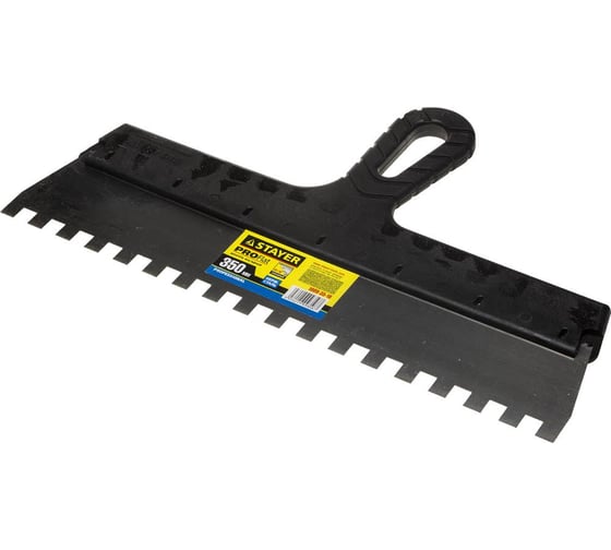 Изображение товара Зубчатый шпатель STAYER 1009-35-10